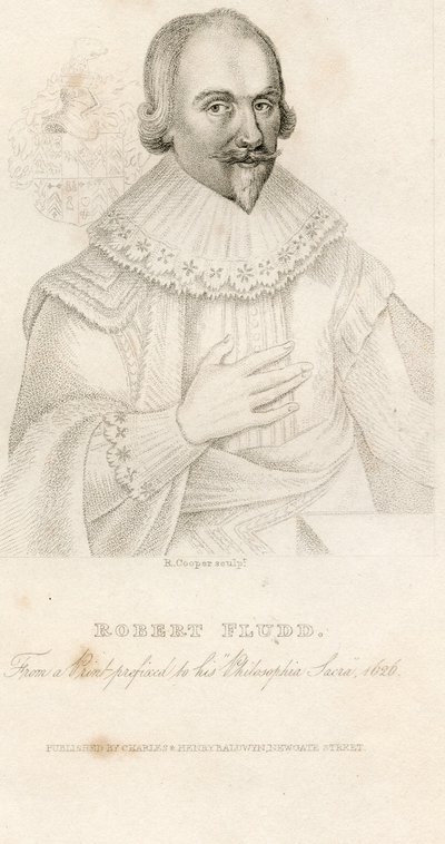 Portrait de Robert Fludd - Unbekannt