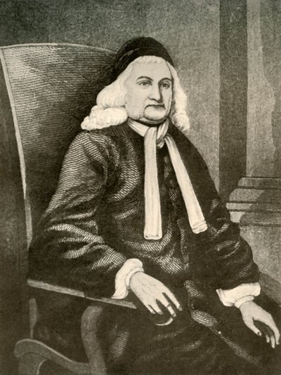 Portrait de Samuel Sewall, en perruque et long manteau, vers 1700-1720, 1937 - Unbekannt