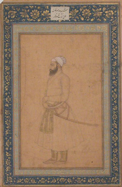 Portrait de Sayyid Amir Khan, seconde moitié du 17ème siècle - Unbekannt