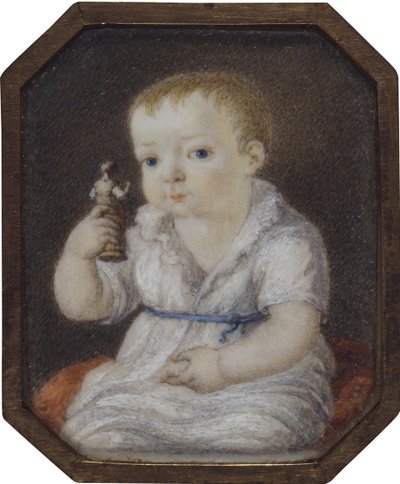 Portrait de Sergey Ivanovich Volkov enfant, vers 1808 - Unbekannt
