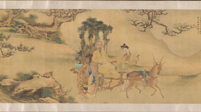 Portrait de Shaoyu en guise de Liu Ling - Unbekannt