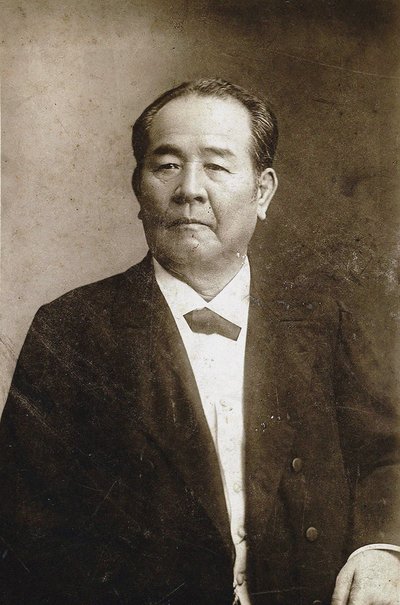 Portrait de Shibusawa Eiichi 1840-1931, vers 1890 - Unbekannt