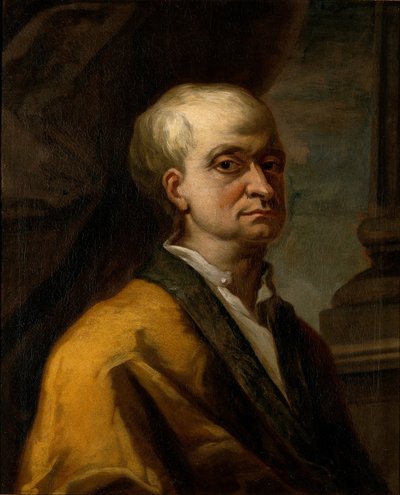 Portrait de Sir Isaac Newton 1642-1727, 1710 - Unbekannt