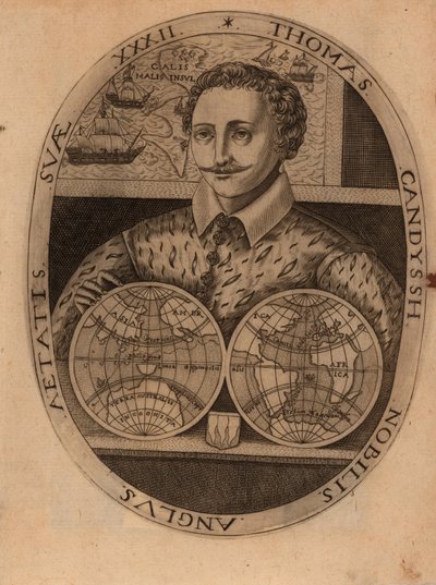 Portrait de Sir Thomas Cavendish 1560-1592, 1596 - Unbekannt