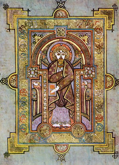 Portrait de Saint Matthieu, 800 après J.-C., 20e siècle - Unbekannt