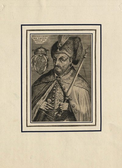 Portrait de Stephen Báthory, roi de Pologne, fin du XVIe siècle - Unbekannt