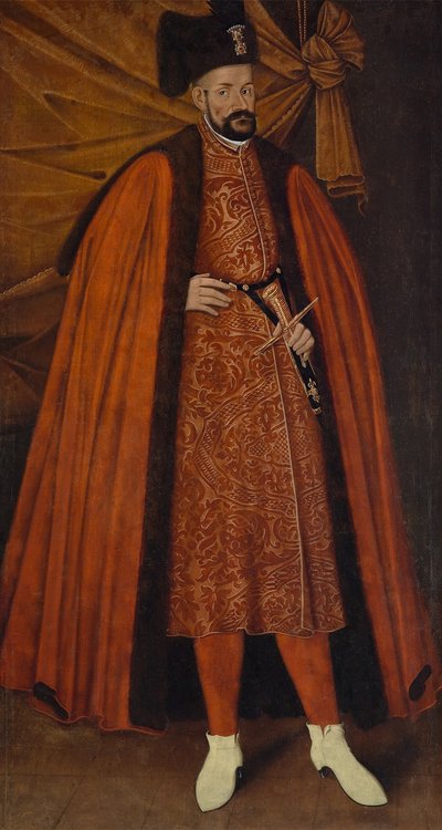 Portrait de Stephen Báthory de Pologne, première moitié du XVIIe siècle - Unbekannt