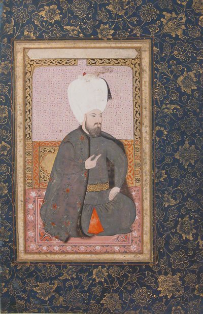 Portrait du sultan Ahmet I, début du 17e siècle - Unbekannt