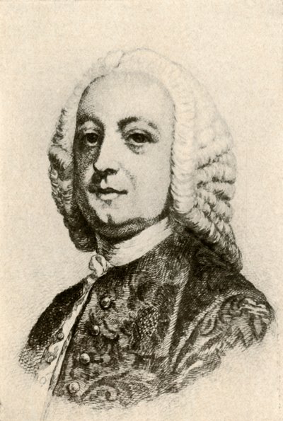 Portrait de Thomas Penn, Gouverneur colonial, vers 1760, 1937 - Unbekannt