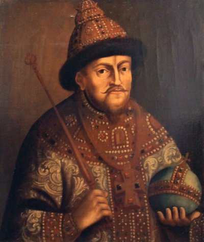 Portrait du tsar Michel Féodorovitch, première moitié du 19e siècle - Unbekannt