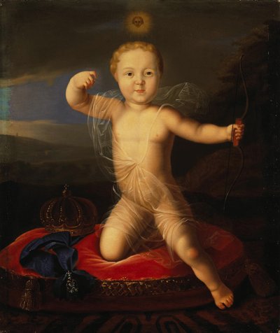 Portrait du tsarévitch Pierre Petrovitch de Russie 1715-1719, premier quart du 19e siècle - Unbekannt
