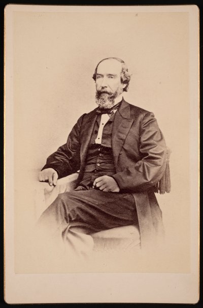 Portrait de Walter Lenox 1817-1874, avant 1874 - Unbekannt