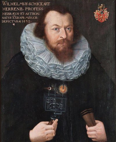 Portrait de Wilhelm Schickard 1592-1635, 1632 - Unbekannt
