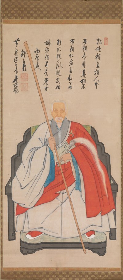 Portrait de Yinyuan Longqi Ingen Ryuki - Unbekannt