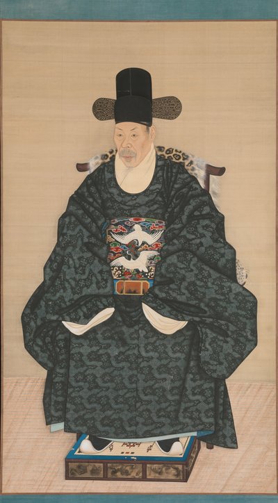 Portrait de Yun Dongseom 1710-1795, vers 1790-1805 - Unbekannt