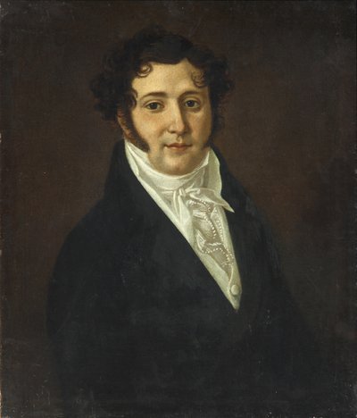 Portrait de Yuri Petrovich Lermontov 1787-1831, premier quart du 19e siècle - Unbekannt