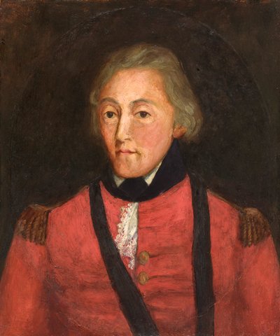 Portrait du capitaine Melvill, fin 18e ou début 19e siècle - Unbekannt