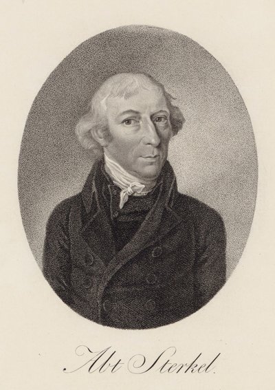 Portrait du pianiste et compositeur Franz Xaver Sterkel 1750-1817, 1816 - Unbekannt