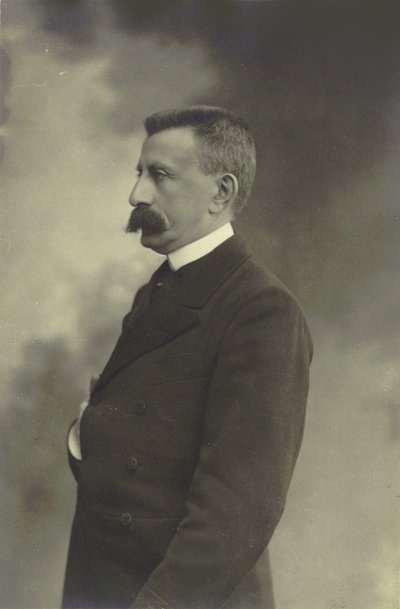 Portrait du pianiste et compositeur Moritz Moszkowski, vers 1900 - Unbekannt