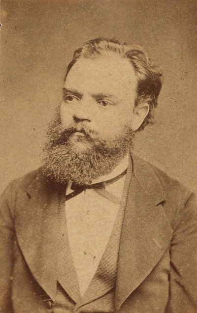 Portrait du compositeur Antonin Dvorak 1841-1904, vers 1880 - Unbekannt