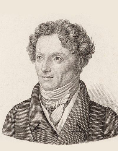 Portrait du compositeur Francesco Morlacchi 1784-1841 - Unbekannt
