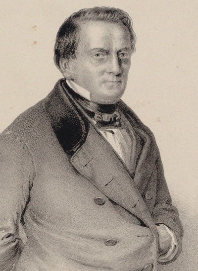 Portrait du compositeur Franz Lachner 1803-1890 - Unbekannt