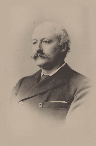 Portrait du compositeur Sir Charles Hubert Hastings Parry 1848-1918, 1891 - Unbekannt