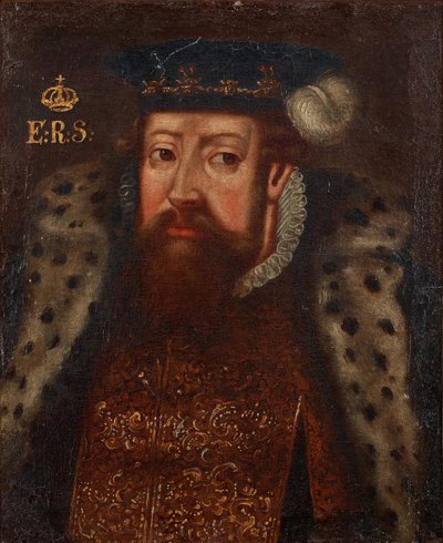 Portrait du roi Éric XIV de Suède 1533-1577, vers 1700 - Unbekannt