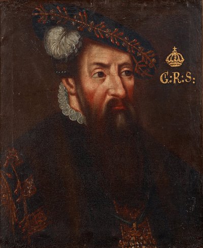 Portrait du roi Gustave Ier de Suède 1496-1560, vers 1700 - Unbekannt