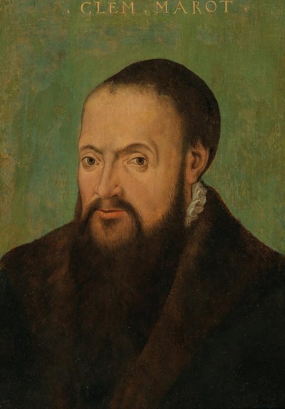 Portrait du poète Clément Marot 1496-1544, première moitié du 16ème siècle - Unbekannt