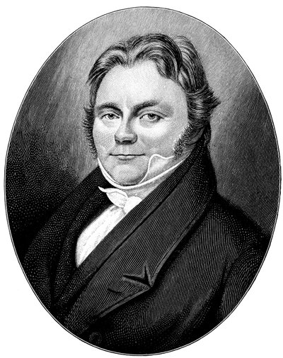 Portrait du chimiste Jöns Jakob Berzelius 1779-1848, années 1830 - Unbekannt