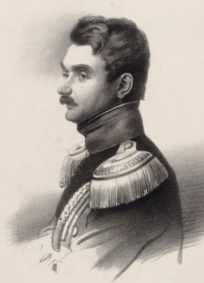 Portrait du compositeur Alexei Fyodorovich Lvov, 1798-1870 - Unbekannt