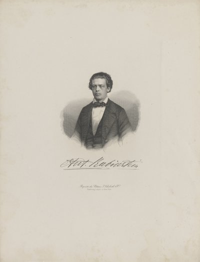 Portrait du compositeur Anton Rubinstein - Unbekannt