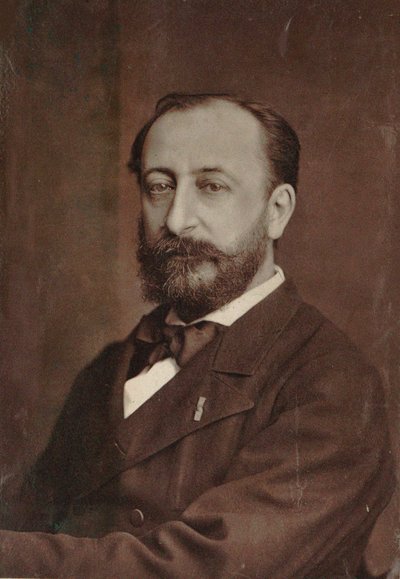 Portrait du compositeur Camille Saint-Saëns 1835-1921 - Unbekannt