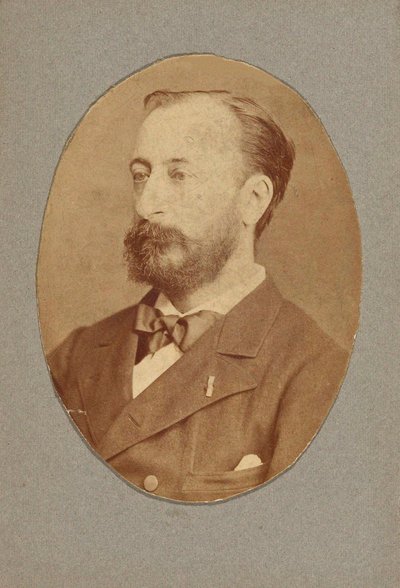Portrait du compositeur Camille Saint-Saëns 1835-1921, vers 1880 - Unbekannt