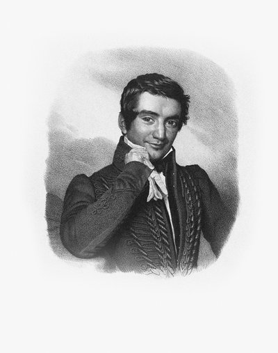 Portrait du compositeur Cesare Pugni 1802-1870 - Unbekannt