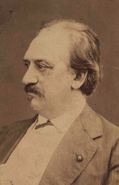 Portrait du compositeur Friedrich von Flotow 1812-1883, vers 1880 - Unbekannt