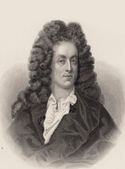Portrait du compositeur Henry Purcell 1659-1695 - Unbekannt
