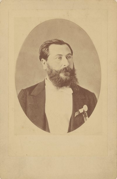 Portrait du compositeur Léo Delibes, vers 1885 - Unbekannt