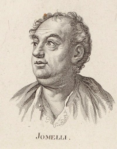 Portrait du compositeur Niccolò Jommelli 1714-1774 - Unbekannt