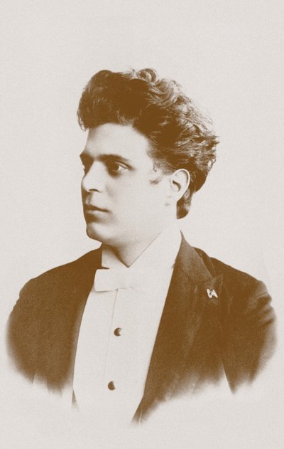 Portrait du compositeur Pietro Mascagni 1863-1945 - Unbekannt