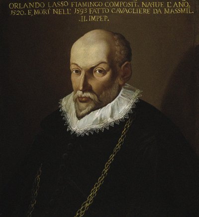 Portrait du compositeur Roland de Lassus 1532-1594 - Unbekannt