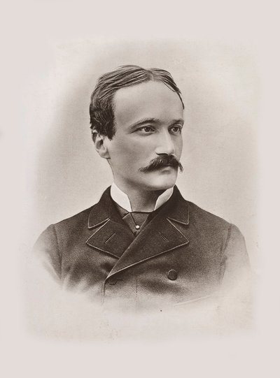 Portrait du librettiste et compositeur Arrigo Boito 1842-1918, 1884 - Unbekannt