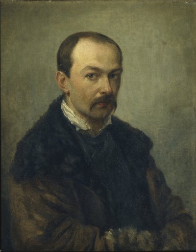 Portrait du peintre Pavel Andreyevich Fedotov 1815-1852, avant 1852 - Unbekannt