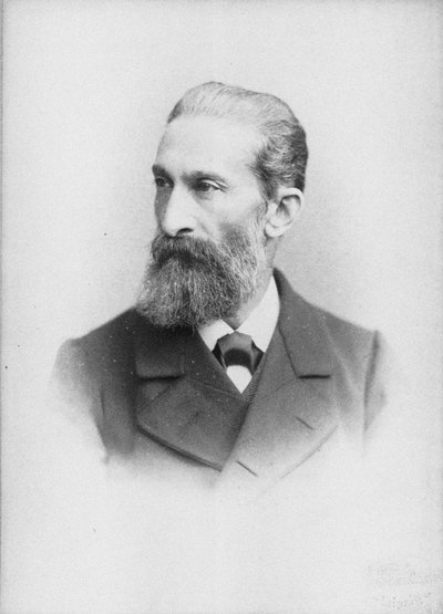 Portrait du pianiste et compositeur Salomon Jadassohn 1831-1902 - Unbekannt