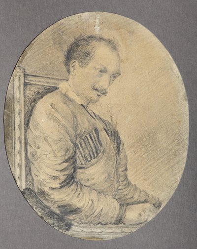 Portrait du poète, décembriste comte Alexandre I. Odoïevsky 1802-1839, 1837-1839 - Unbekannt