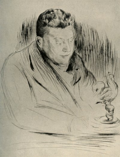 Portrait du sculpteur Alfred Gilbert - Unbekannt