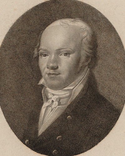 Portrait du violoniste et compositeur Andreas Romberg 1767-1821, vers 1800 - Unbekannt