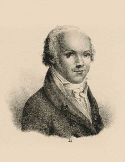Portrait du violoniste et compositeur Andreas Romberg 1767-1821, vers 1815 - Unbekannt