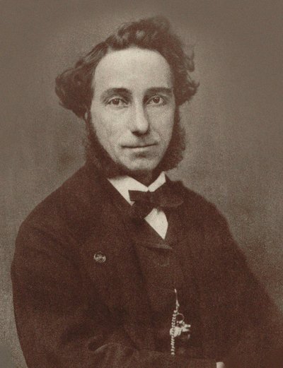 Portrait du violoniste et compositeur Camillo Sivori 1815-1894, vers 1865 - Unbekannt